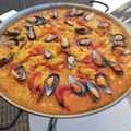 El cooksnap de Francisco Hermosilla cuando hizo Paella de pescado y marisco.