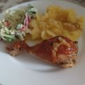 Németh Józsefné_1 Cooksnap-ja, amikor elkészítette a(z) Szaftos mézes-mustáros csirkecomb receptet.