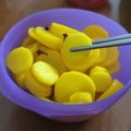Cooksnap dari Imas untuk resep Danmuji (Manisan Lobak Korea)