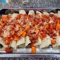 El cooksnap de yoha cuando hizo Canelones de verdura 🌿 panqueques sin leche.