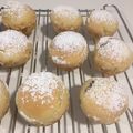 El cooksnap de Marcelo cuando hizo Muffin con corazón de Nutella.