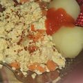 Cooksnap dari Inna Maharya untuk resep Tahu Telur orak arik (diet / oil free)