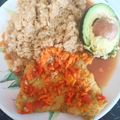 El cooksnap de Dianaximenacm cuando hizo Cerdo agridulce con pimentón rojo.