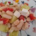 El cooksnap de Sandra cuando hizo Ensalada de alubias estilo griego.
