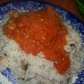 Brenda Njemanze's cooksnap of when they made Rice and beans with fish stew.