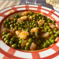 El cooksnap de silvia cordon cuando hizo Guisantes con gambas.
