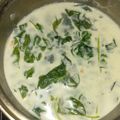 Cooksnap dari mulyaningtyas ayuk untuk resep Bobor Bayam (Sayur Bayam Santan)