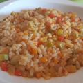 El cooksnap de Disfruta cocinando con Fernando cuando hizo Arroz meloso con verduras.