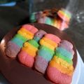 Cooksnap dari Dyta Daveena untuk resep Lidah kucing Rainbow