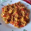El cooksnap de Ornela cuando hizo Arroz con bacalao y pollo, súper rápido.
