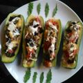 El cooksnap de Soco cuando hizo Calabacitas rellenas. ॐ.