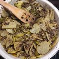 El cooksnap de Migue Ariza cuando hizo Revuelto de fondo de nevera.