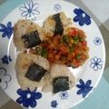 El cooksnap de JOHANNA CECILIA MARTINEZ CALDERON cuando hizo Onigiris dorados de atún.