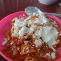 El cooksnap de Faby Barajitas🇲🇽🌻🌻 cuando hizo Chilaquiles rojos para niños.