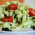 El cooksnap de Fernando Caballer Carbonell cuando hizo Pasta con salsa aguacate.