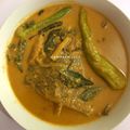 Cooksnap Cempaka Putih semasa beliau membuat Kari Ikan Bawal.