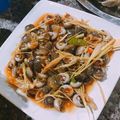 Cooksnap của Trịnh Minh Nguyệt khi họ làm theo món Ốc Gạo Xào Sả Ớt