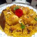 Vandana Johri's cooksnap of when they made अंडा बिरयानी (Egg Biryani).