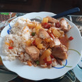 El cooksnap de EVe Lyns G cuando hizo Pollo con piña (estilo chifa).