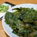 El cooksnap de Paula Hinke Nutrición cuando hizo Chips de Kale.
