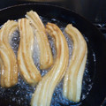 El cooksnap de Sabri Romano cuando hizo Churros (fáciles).