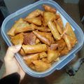 El cooksnap de El Guorgi cuando hizo Briwat de almendras.
