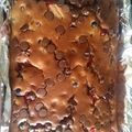 El cooksnap de Diana Salamanca cuando hizo Bizcocho de fresas y pepitas de chocolate.