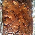 El cooksnap de Diana Salamanca cuando hizo Bizcocho de fresas y pepitas de chocolate.
