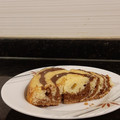 El cooksnap de malejandra008 cuando hizo Torta cebra de mandarinas 🍊 y cacao.