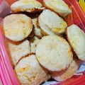 El cooksnap de Florencia Silva cuando hizo Scones dulces.