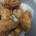 El cooksnap de Alicia Denardi cuando hizo Alitas de pollo al estilo KFC.