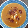 El cooksnap de Belenuda Valde cuando hizo Crema de calabaza con crujientes.
