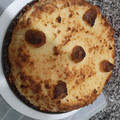 El cooksnap de maite cuando hizo Torta de coco y dulce de leche.