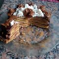 El cooksnap de GRINGA cuando hizo Tarta de tortitas americanas y chocolate.