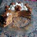 El cooksnap de GRINGA cuando hizo Tarta de tortitas americanas y chocolate.