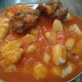 El cooksnap de Cynthia (Peti) cuando hizo Ñoquis con arroz cocido (SIN GLUTEN) y salsa cremosísima vegetariana y saludable!.