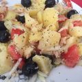 El cooksnap de Ainoa Doñas cuando hizo Ensalada campera.