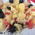 El cooksnap de Ainoa Doñas cuando hizo Ensalada campera.