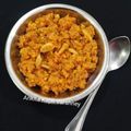 Ankita Kapil Varshney's cooksnap of when they made Gajar ka Halwa / carrot halwa.