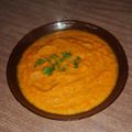 El cooksnap de luis godoy cuando hizo Sopa crema de zapallo y zanahoria.