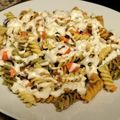 El cooksnap de Paloma Prieto cuando hizo Ensalada de pasta y pollo con aliño de yogur.