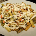 El cooksnap de Paloma Prieto cuando hizo Ensalada de pasta y pollo con aliño de yogur.