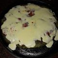 El cooksnap de cristhian bruck cuando hizo Masa de espinaca para pizza.