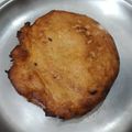 Asha Sharma's cooksnap of when they made Suji Malpua bina chasni ke.