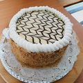 Edina Kőszeg Cooksnap-ja, amikor elkészítette a(z) Eszterházy torta recept (házias) receptet.