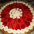 El cooksnap de Tefi Huzuliak cuando hizo Tarta de frutillas.