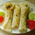 Kajal Ankur Dholakia's cooksnap of when they made પનીર વેજ ફ્રેન્કી (Paneer Veg. Frankie Recipe In Gujarati).