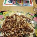 El cooksnap de Guillermo Gray cuando hizo Fideos caseros.