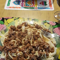 El cooksnap de Guillermo Gray cuando hizo Fideos caseros.