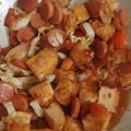 Cooksnap dari Raudha Rezan untuk resep Tumis Telor, Tahu Kuning, Sosis